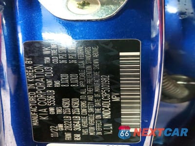 Zdjęcie 12 z 12 samochodu: 2023 KIA EV6 GT LINE VIN:KNDC4DLC3P5101982 - miniatura