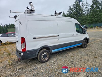 Trzecie zdjęcie samochodu z tyłu: 2023 FORD TRANSIT T-250 VIN:1FTBR1C85PKB80192 - miniatura