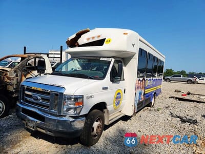 Drugie zdjęcie samochodu z przodu: 2019 FORD E450 - SHUTTLE BUS VIN:1FDFE4FS5KDC63863 - miniatura