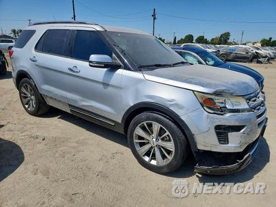 Czwarte zdjęcie samochodu z boku: 2018 FORD EXPLORER LIMITED VIN:1FM5K7F89JGB91430 - miniatura
