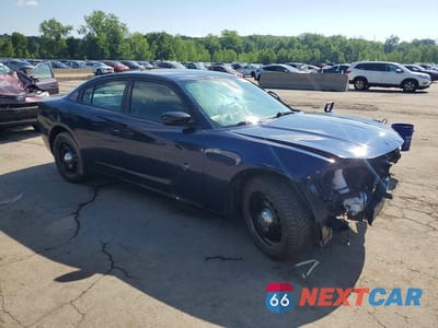 Czwarte zdjęcie samochodu z boku: 2021 DODGE CHARGER POLICE VIN:2C3CDXKG1MH648991 - miniatura
