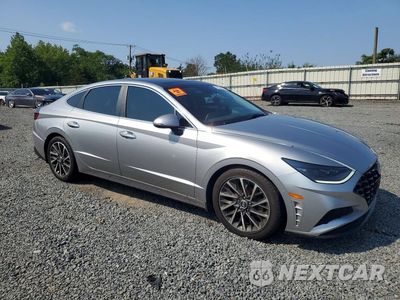 Czwarte zdjęcie samochodu z boku: 2020 HYUNDAI SONATA LIMITED VIN:5NPEH4J24LH058531 - miniatura