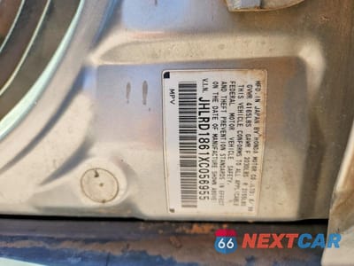 Zdjęcie 12 z 12 samochodu: 1999 HONDA CR-V EX VIN:JHLRD1861XC056955 - miniatura