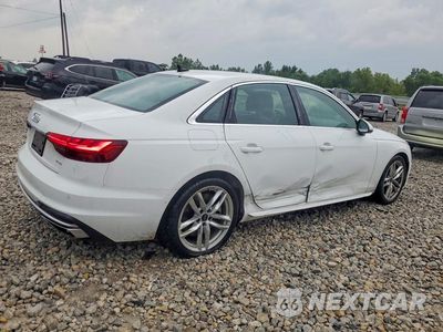 Trzecie zdjęcie samochodu z tyłu: 2024 AUDI A4 PREMIUM PLUS 45 VIN:WAUEAAF43RN003796 - miniatura
