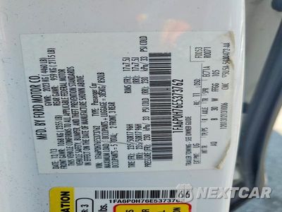 Zdjęcie 12 z 12 samochodu: 2014 FORD FUSION SE VIN:1FA6P0H76E5373762 - miniatura