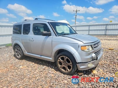 Czwarte zdjęcie samochodu z boku: 2007 HONDA ELEMENT SC VIN:5J6YH18967L000835 - miniatura