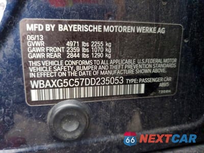 Zdjęcie 12 z 12 samochodu: 2013 BMW 528 I VIN:WBAXG5C57DD235053 - miniatura