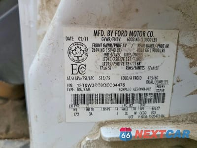 Zdjęcie 14 z 14 samochodu: 2011 FORD F350 SUPER DUTY VIN:1FT8W3DT8BEC04476 - miniatura