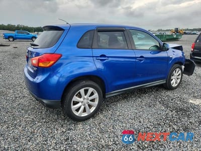 Trzecie zdjęcie samochodu z tyłu: 2015 MITSUBISHI OUTLANDER SPORT ES VIN:4A4AP3AU5FE045751 - miniatura