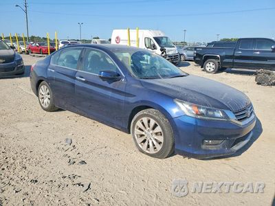 Czwarte zdjęcie samochodu z boku: 2014 HONDA ACCORD EXL VIN:1HGCR2F83EA038059 - miniatura