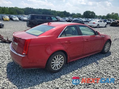Trzecie zdjęcie samochodu z tyłu: 2010 CADILLAC CTS LUXURY COLLECTION VIN:1G6DG5EG7A0101590 - miniatura