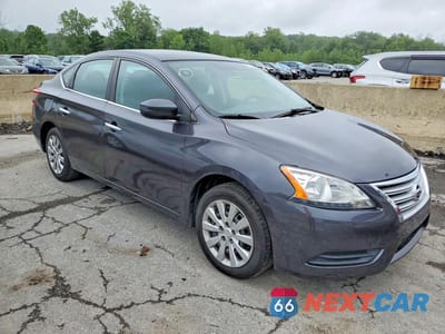 Czwarte zdjęcie samochodu z boku: 2014 NISSAN SENTRA SV VIN:3N1AB7APXEY249893 - miniatura