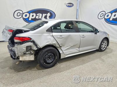 Trzecie zdjęcie samochodu z tyłu: 2021 TOYOTA COROLLA LE VIN:5YFEPMAE1MP164422 - miniatura