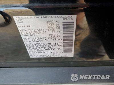 Zdjęcie 13 z 13 samochodu: 2019 NISSAN ROGUE S VIN:5N1AT2MT3KC712916 - miniatura