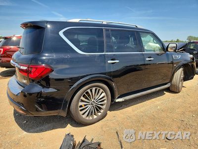 Trzecie zdjęcie samochodu z tyłu: 2019 INFINITI QX80 LUXE VIN:JN8AZ2NE3K9228040 - miniatura