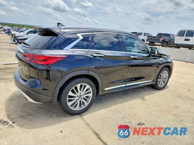 Trzecie zdjęcie samochodu z tyłu: 2023 INFINITI QX50 LUXE VIN:3PCAJ5BAXPF124423 - miniatura