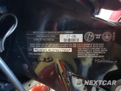 Zdjęcie 8 z 8 samochodu: 2007 HARLEY-DAVIDSON FLTC ULTRA SHRINE VIN:1HD1FL4137Y617359 - miniatura