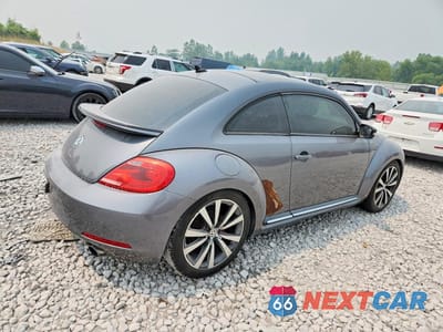 Trzecie zdjęcie samochodu z tyłu: 2012 VOLKSWAGEN BEETLE TURBO VIN:3VWV67AT7CM666051 - miniatura