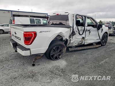Trzecie zdjęcie samochodu z tyłu: 2021 FORD F150 SUPERCREW VIN:1FTFW1CD1MFC92323 - miniatura