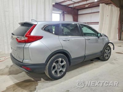 Trzecie zdjęcie samochodu z tyłu: 2019 HONDA CR-V EX VIN:2HKRW2H55KH628448 - miniatura