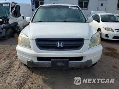 Piąte zdjęcie samochodu w środku: 2005 HONDA PILOT EXL VIN:2HKYF18625H541917 - miniatura