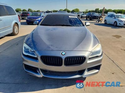 Piąte zdjęcie samochodu w środku: 2016 BMW 640 I GRAN COUPE VIN:WBA6D0C56GG432385 - miniatura