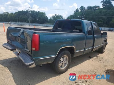 Trzecie zdjęcie samochodu z tyłu: 1996 GMC SIERRA C1500 VIN:1GTEC19R9TE549031 - miniatura