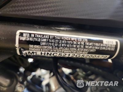 Zdjęcie 9 z 9 samochodu: 2016 HONDA CB300 F VIN:MLHNC5212G5200579 - miniatura