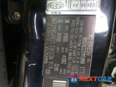 Zdjęcie 12 z 12 samochodu: 2012 KIA FORTE EX VIN:KNAFU4A22C5631066 - miniatura