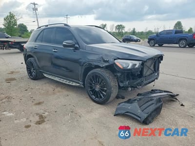 Czwarte zdjęcie samochodu z boku: 2022 MERCEDES-BENZ GLE 350 4MATIC VIN:4JGFB4KB1NA633727 - miniatura