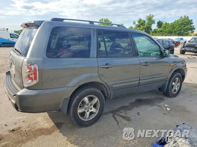 Trzecie zdjęcie samochodu z tyłu: 2007 HONDA PILOT VIN:5FNYF18437B009995 - miniatura