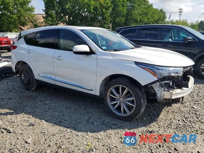 Czwarte zdjęcie samochodu z boku: 2022 ACURA RDX TECHNOLOGY VIN:5J8TC2H50NL005576 - miniatura