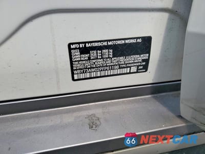 Zdjęcie 12 z 12 samochodu: 2023 BMW I4 EDRIVE 40 VIN:WBY73AW02PFP61198 - miniatura