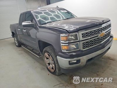 Czwarte zdjęcie samochodu z boku: 2015 CHEVROLET SILVERADO K1500 LT VIN:1GCVKREH1FZ406943 - miniatura