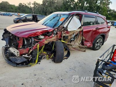 2020 TOYOTA HIGHLANDER HYBRID XLE 5TDGARAH1LS500481 - główne zdjęcie licytacji z USA - miniatura
