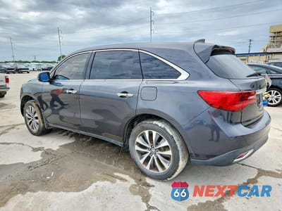Drugie zdjęcie samochodu z przodu: 2015 ACURA MDX TECHNOLOGY VIN:5FRYD4H40FB013488 - miniatura