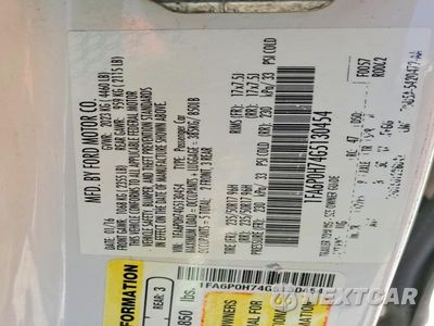 Zdjęcie 12 z 12 samochodu: 2016 FORD FUSION SE VIN:1FA6P0H74G5130454 - miniatura