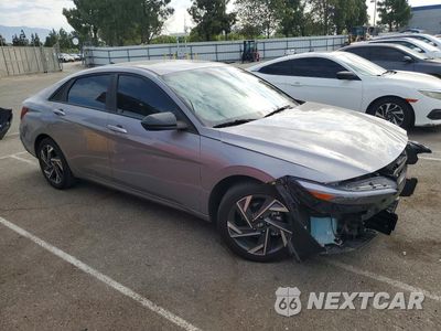 Czwarte zdjęcie samochodu z boku: 2025 HYUNDAI ELANTRA SEL SPORT VIN:KMHLM4DG0SU074509 - miniatura