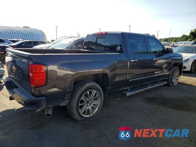 Trzecie zdjęcie samochodu z tyłu: 2014 CHEVROLET SILVERADO K1500 HIGH COUNTRY VIN:3GCUKTEC9EG439801 - miniatura
