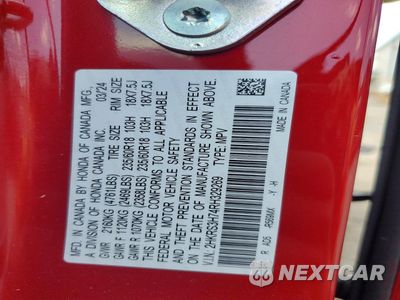 Zdjęcie 13 z 13 samochodu: 2024 HONDA CR-V EXL VIN:2HKRS3H74RH329269 - miniatura