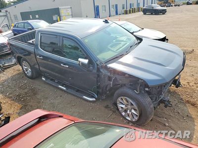 Czwarte zdjęcie samochodu z boku: 2019 CHEVROLET SILVERADO K1500 LTZ VIN:1GCUYGED4KZ387892 - miniatura