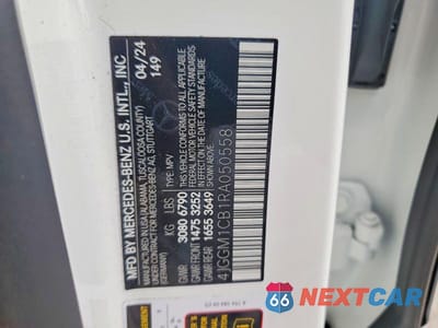 Zdjęcie 13 z 13 samochodu: 2024 MERCEDES-BENZ EQE SUV 350 4MATIC VIN:4JGGM1CB1RA050558 - miniatura