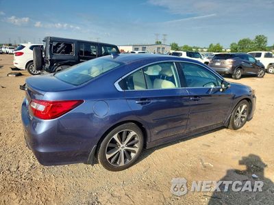 Trzecie zdjęcie samochodu z tyłu: 2016 SUBARU LEGACY 3.6R LIMITED VIN:4S3BNEJ63G3012260 - miniatura