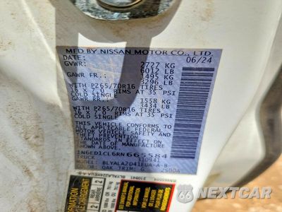 Zdjęcie 12 z 12 samochodu: 2024 NISSAN FRONTIER S VIN:1N6ED1CL6RN665584 - miniatura