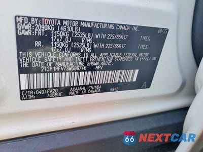 Zdjęcie 13 z 13 samochodu: 2025 TOYOTA RAV4 XLE VIN:2T3P1RFV7SW586746 - miniatura