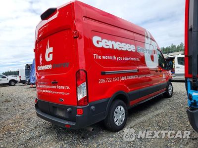 Trzecie zdjęcie samochodu z tyłu: 2022 FORD TRANSIT T-250 VIN:1FTBR1X81NKA48019 - miniatura