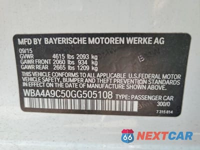 Zdjęcie 13 z 13 samochodu: 2016 BMW 428 I GRAN COUPE SULEV VIN:WBA4A9C50GG505108 - miniatura