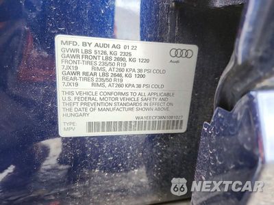 Zdjęcie 13 z 13 samochodu: 2022 AUDI Q3 PREMIUM PLUS S LINE 45 VIN:WA1EECF38N1081027 - miniatura