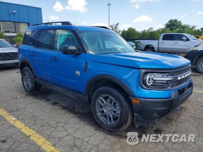 Czwarte zdjęcie samochodu z boku: 2025 FORD BRONCO SPORT BIG BEND VIN:3FMCR9BN9SRE88038 - miniatura