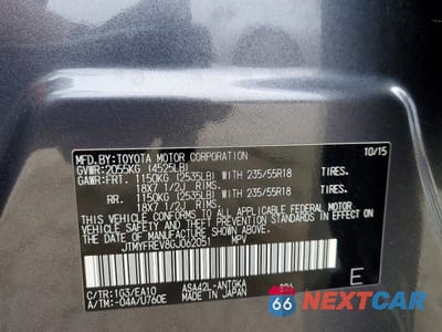 Zdjęcie 13 z 13 samochodu: 2016 TOYOTA RAV4 LIMITED VIN:JTMYFREV8GJ062051 - miniatura